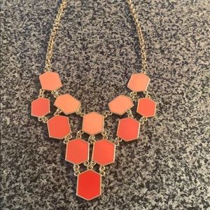 Pink ombré necklace